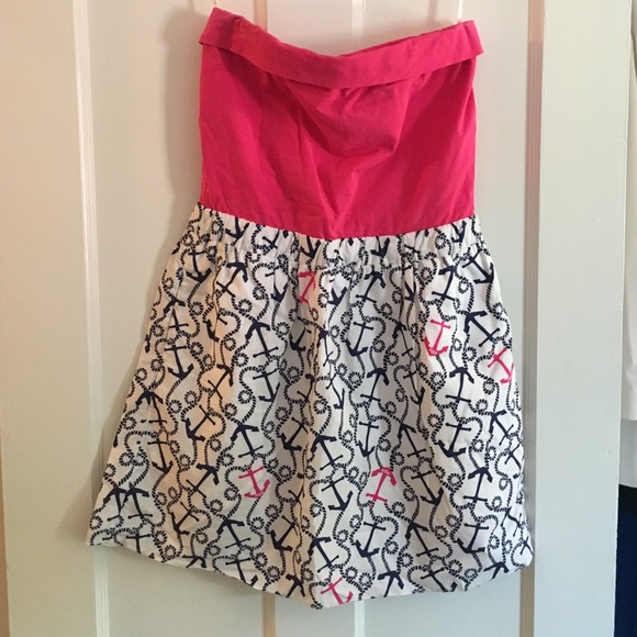 Lilly Pulitzer strapless dress