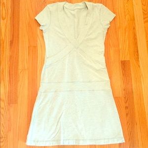 Lululemon Sweatshirt Dress with Cap Sleeves (Blue)
