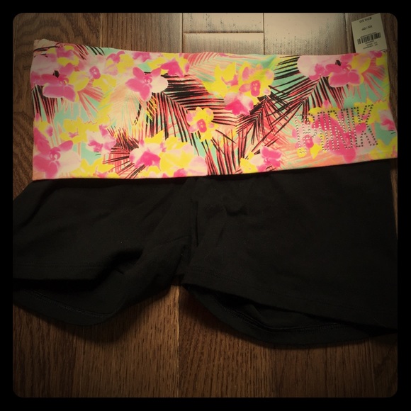 VS Pink Yoga Shorts