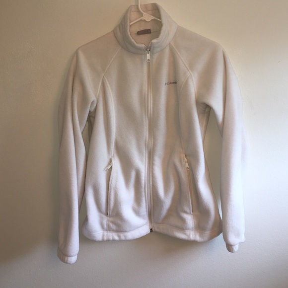 Bundle! White & Pink Columbia Jackets