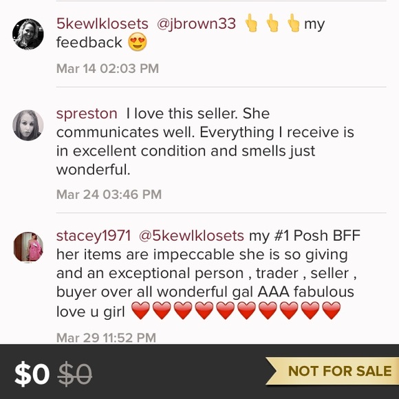 Shop here! 5 star π Posh Ambassador! πππ»ππ - Picture 4 of 4