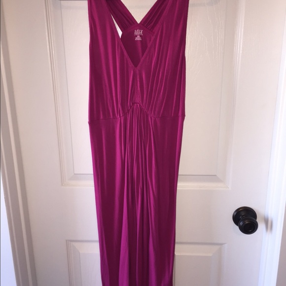 Racer back dress or swimsuit cover.