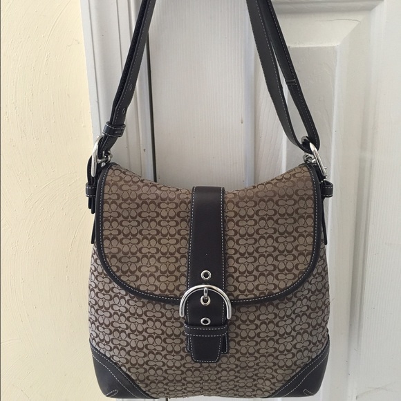 RESERVED LISA  Signature "C" Leather Duffle bag