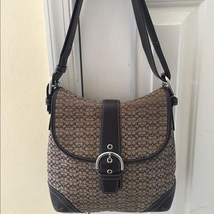 RESERVED LISA  Signature "C" Leather Duffle bag