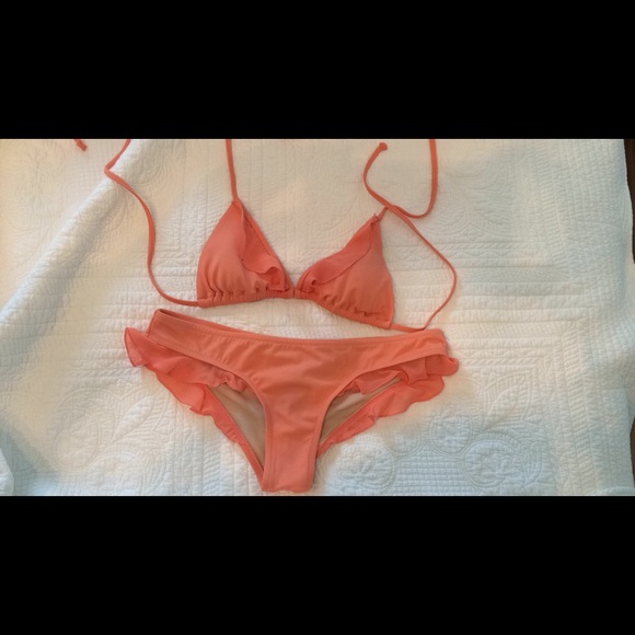 VS coral bikinis