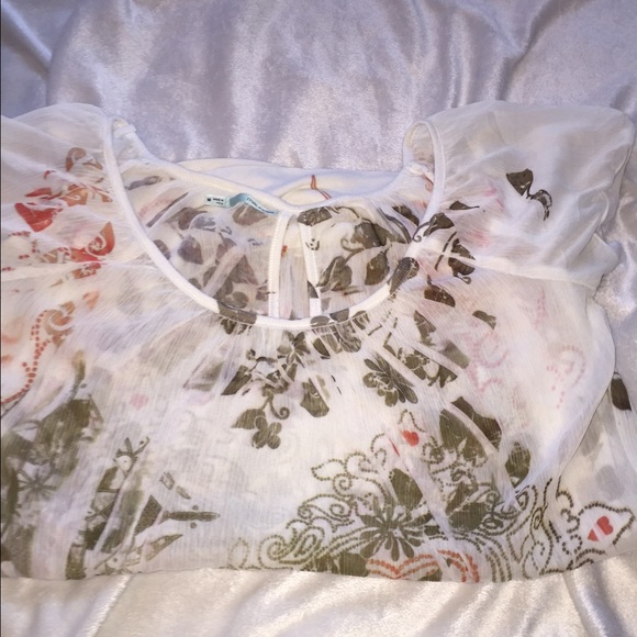 Sheer blouse