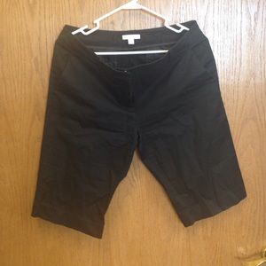 New York & Co. Black Bermudas