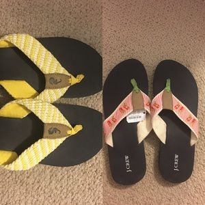 J Crew flip flop bundle