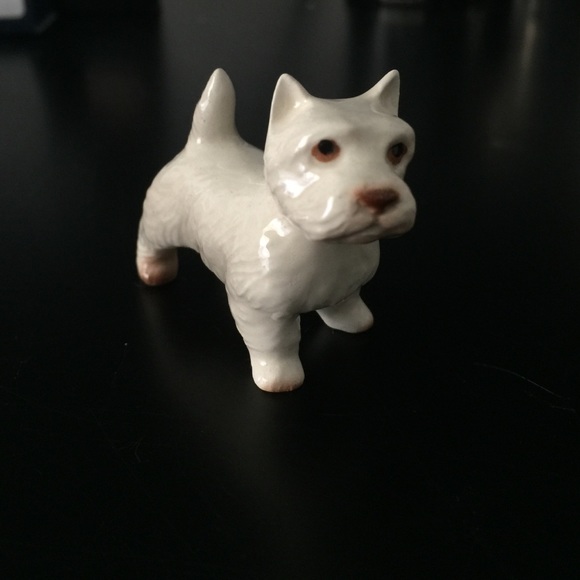 Antique Porcelain Dog
