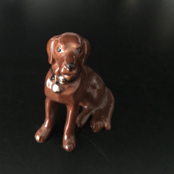 Antique Porcelain Dog