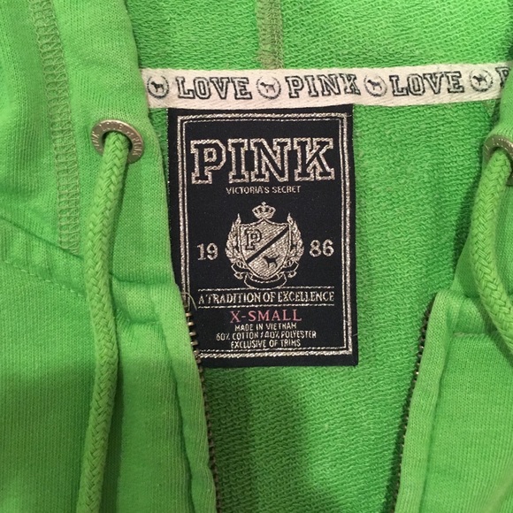 VS pink zip up hoodie - Picture 2 of 4