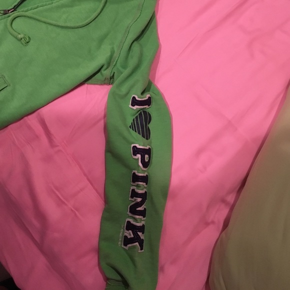 VS pink zip up hoodie - Picture 3 of 4