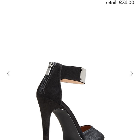 Brand 🆕 pony hair ankle-strap heels - Picture 4 of 4