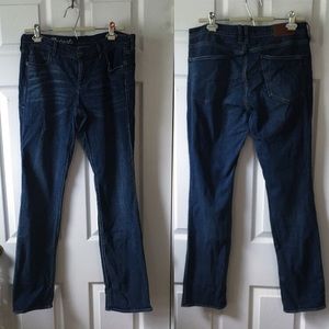 Madewell real straight jeans