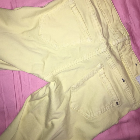 yellow skinny jeans - Picture 2 of 3