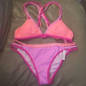 VS strappy back bikini size medium