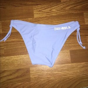 Blue UNC "Tar Heel" bathing suit bottoms