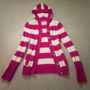 Aero button up sweater