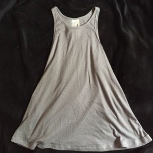 Grey Free People Swing Tank