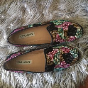 Multi-color Steve Madden Flats