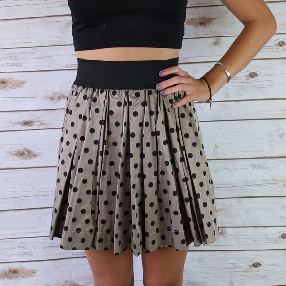 Charlotte Russe Black and gold skirt