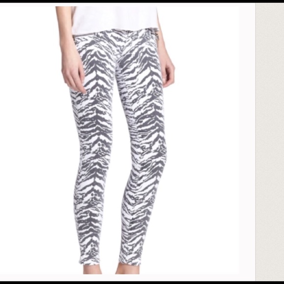 ❌SOLD ❌Hudson Spark Skinny Jeans Zebra NWT 🎉HPX9 - Picture 3 of 8