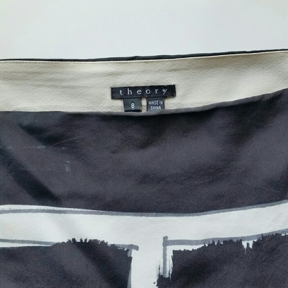 🔴SOLD🔴Theory Carlota Silk Scarf Colorblock Dress - Picture 4 of 5