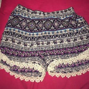Boho shorts