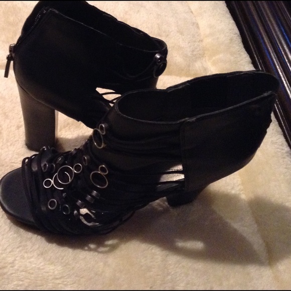 Strappy  Ankle Boots