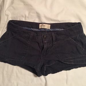 Hollister navy blue shorts size 0