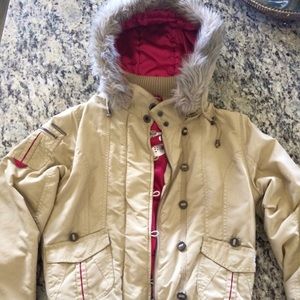 Billabong Powder Jacket with removable hood