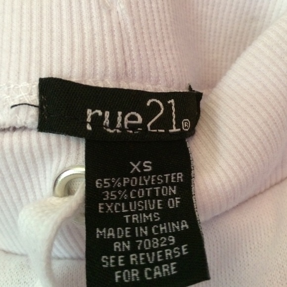 White and black striped joggers - Picture 2 of 4