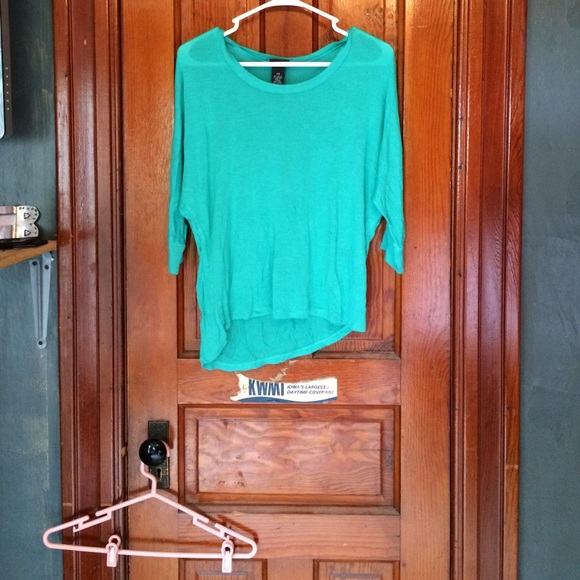 Oversized turquoise top - Picture 1 of 3