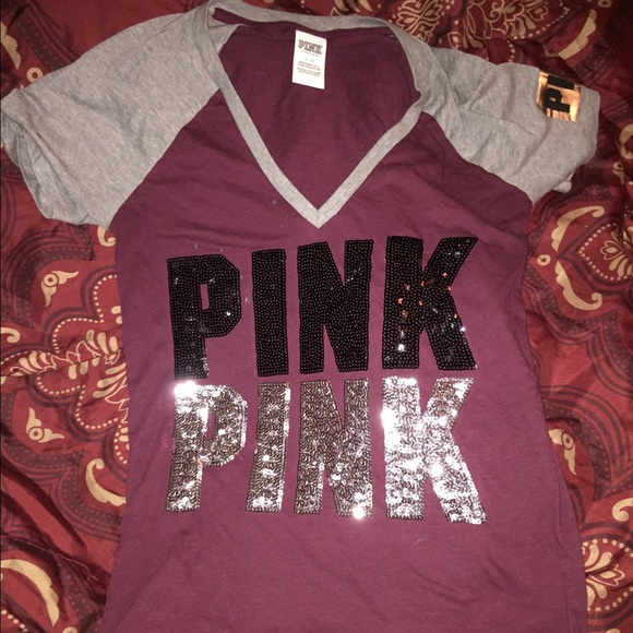 VS PINK bling tee