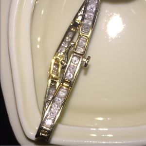 Diamond Bracelet (60 diamonds; 10k yellow gold)