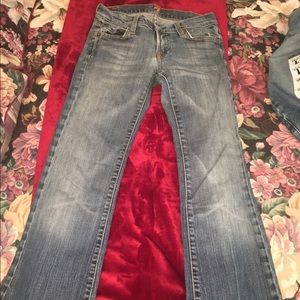 7 FOR ALL MANKIND FLARED JEANS
