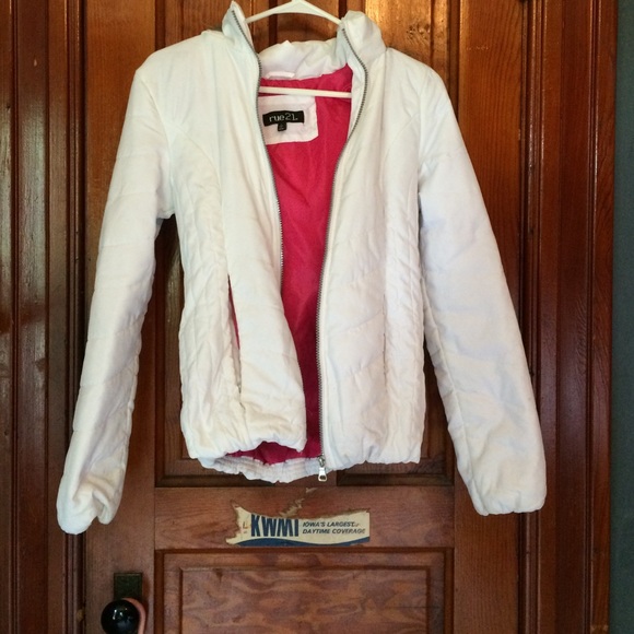 White winter coat