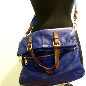 Fossil Explorer Tote in Sapphire