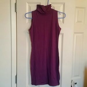 Topshop mock neck dress