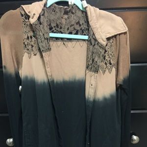 Ombré button up