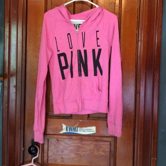 Pink VS zip up - Picture 1 of 3