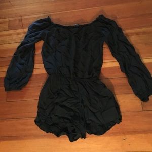 Brandy Melville Black Gabrielle romper