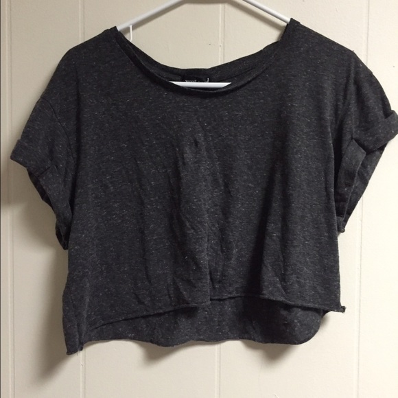 Wet seal crop top
