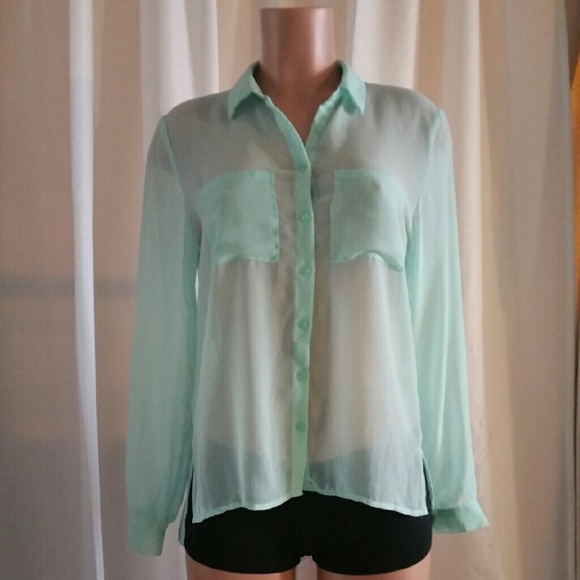 Sheer blouse - Picture 1 of 2