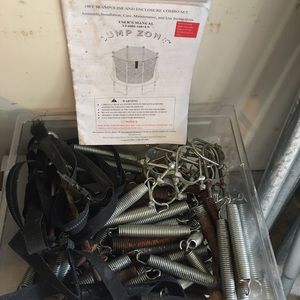 13 ft trampoline with net