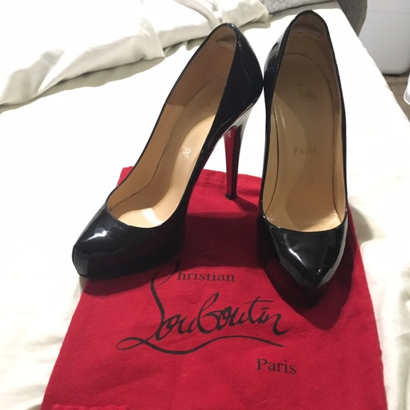 Christian Louboutin Shoes - Christian Louboutin Rolando 120 Patent Calf Black