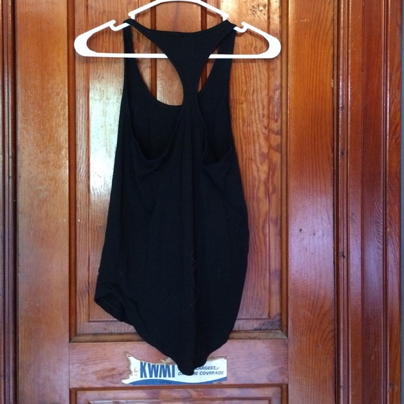 Black high low tank top - Picture 3 of 3