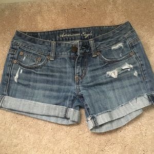 Jean short shorts