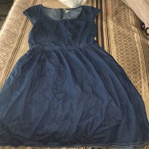 Blue jean dress from old navy