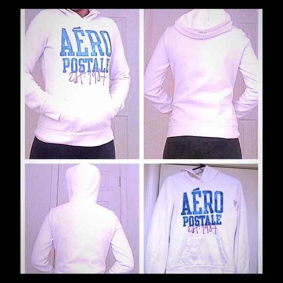 Aeropostale Tops - White Aeropostale Hoodie